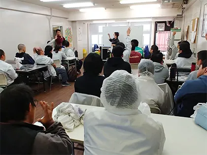 みちしるべ神戸　ワークプロジェクト中央青果