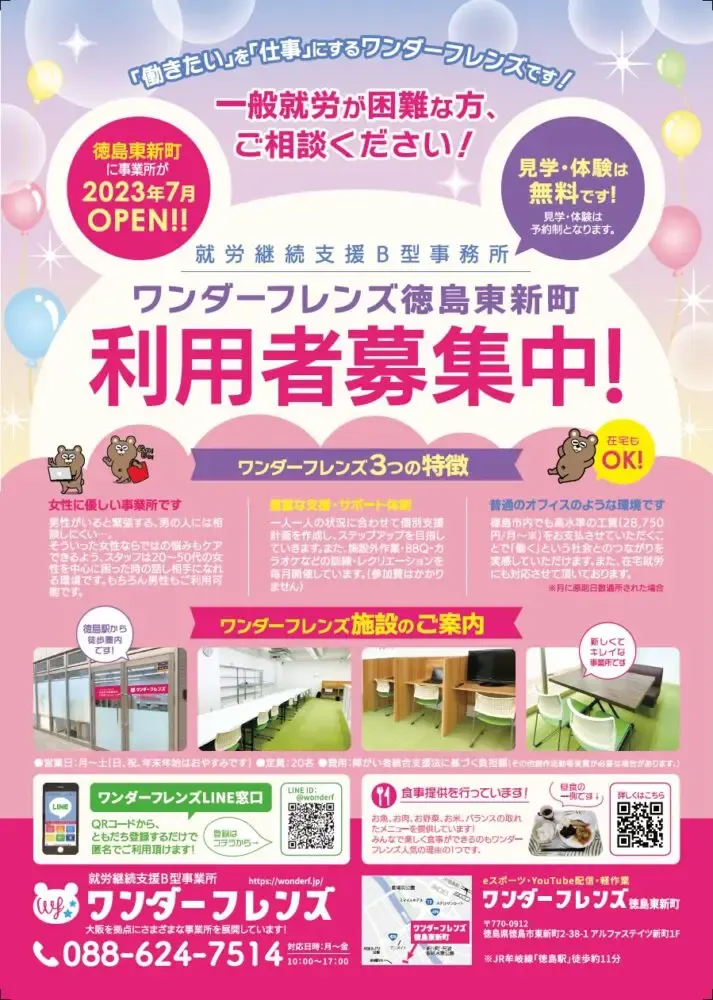 ワンダーフレンズ徳島東新町店